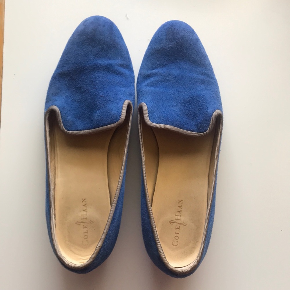 Cole Hann Royal Blue Flats